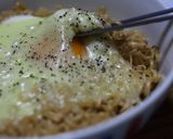 あのラーメンでチーズ玉子らーめん。作り方6写真
