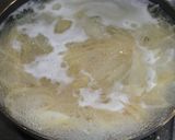 青しそとじゃが芋の和風パスタ作り方2写真
