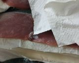 ふっくらﾌﾗｲﾊﾟﾝで焼く鰤の照り焼き作り方1写真