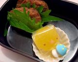 玄米栗入りご飯 中学生 秋弁当 詰め方作り方3写真