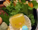 玄米栗入りご飯 中学生 秋弁当 詰め方作り方7写真