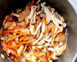 土鍋で作る 炊き込みご飯♬作り方2写真