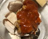 納豆と鶏肉のトマトソース。パンに添えて作り方2写真