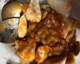 納豆と鶏肉のトマトソース。パンに添えて作り方3写真