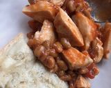 納豆と鶏肉のトマトソース。パンに添えて作り方4写真
