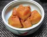 こっくりと。カボチャの煮物作り方7写真