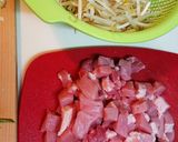 豚肩ロースと野菜の塩炒めスパゲッティ作り方2写真