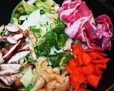ボーク野菜炒めライス作り方2写真