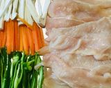 ♪鶏胸肉の簡単な野菜ロール巻きフライ 旨作り方1写真