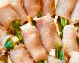 ♪鶏胸肉の簡単な野菜ロール巻きフライ 旨作り方4写真