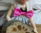 リカちゃん♡水菜れんこん胡麻マヨサラダ作り方2写真