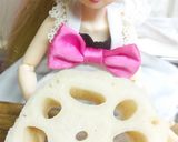 リカちゃん♡水菜れんこん胡麻マヨサラダ作り方3写真