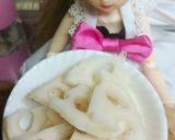 リカちゃん♡水菜れんこん胡麻マヨサラダ作り方4写真