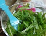 リカちゃん♡水菜れんこん胡麻マヨサラダ作り方14写真