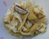 【病院】きのこごはん【給食】作り方10写真