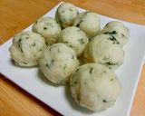 人参の葉たっぷり 簡単肉なしコロッケ作り方5写真