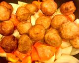 肉団子でde酢豚作り方3写真