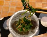 天かす入☆干し海老とほうれん草のおひたし作り方3写真