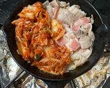簡単スキレットでチーズデジカルビ作り方2写真