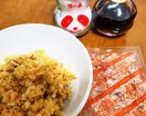 部活飯！卵とおかかのおにぎり♪作り方2写真