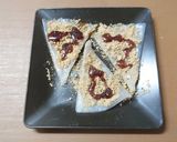 ライスペーパー黒蜜きなこスイーツ作り方6写真