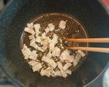 ダイエット！豆苗とエノキのカルボナーラ作り方4写真