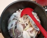 きのこたっぷり牛丼作り方2写真