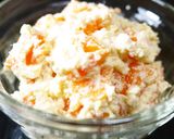味付けはマヨネーズだけ！柿と大根のサラダ作り方6写真