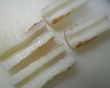 お弁当にも♪　＝ちくわの枝豆ボート＝作り方1写真