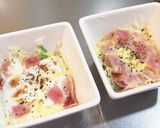 レンジで超簡単キャベツベーコン卵のサラダ作り方5写真
