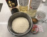 加熱5分　圧力鍋　ツナの炊き込みご飯作り方1写真