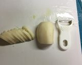 豚バラと根野菜の揚げ炒め。作り方1写真