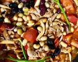 豚小間肉と豆のトマト煮込み作り方5写真