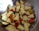 HMでリンゴと紅茶の蒸しパン作り方2写真