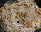 ダイエット昼夕♪エビ糸こんモヤシの炒め物作り方4写真