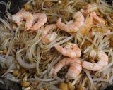 ダイエット昼夕♪エビ糸こんモヤシの炒め物作り方5写真