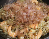ダイエット昼夕♪エビ糸こんモヤシの炒め物作り方6写真
