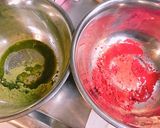 抹茶とラズベリーの豹柄食パン作り方6写真