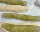 抹茶とラズベリーの豹柄食パン作り方14写真