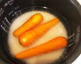 離乳食　炊飯器で軟飯と人参一緒に♫作り方1写真
