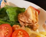 2歳児☆ハンバーグ、パスタ幼児食プレート作り方3写真
