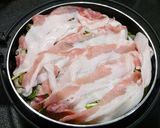 おひとり鍋！風邪に☆豚バラ舞茸作り方3写真