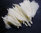 簡単！豆苗ポテトチーズの肉巻き作り方1写真