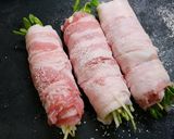簡単！豆苗ポテトチーズの肉巻き作り方4写真