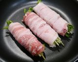 簡単！豆苗ポテトチーズの肉巻き作り方5写真