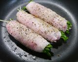 簡単！豆苗ポテトチーズの肉巻き作り方6写真