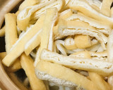 薄揚げと三種ネギの野菜豆腐なべ作り方2写真