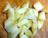 芯を抜いて焼くだけの焼きりんご作り方2写真