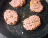 適当! 挽き肉でカボチャサンド作り方3写真