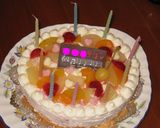 ’08誕生日☆ストロベリー・チーズケーキ作り方14写真